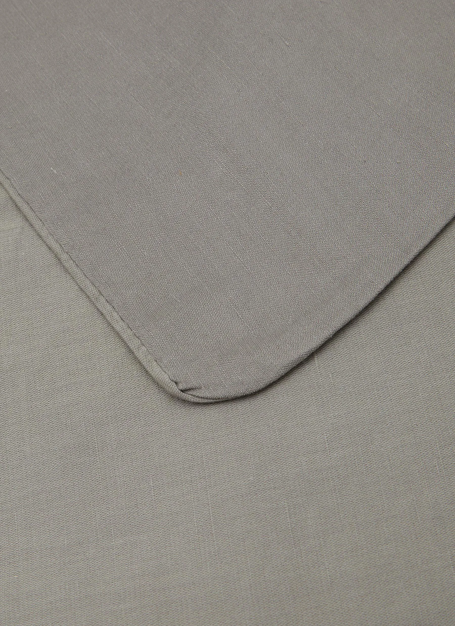 -----------SOCIETY LIMONTA ---- ------------FUMO ----Saten King Size Duvet Cover — Fumo --