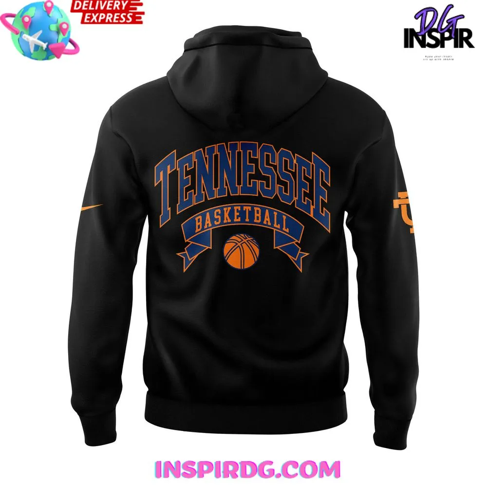 -Tennessee Volunteers Basketball Old School Nike 2024 Hoodie
