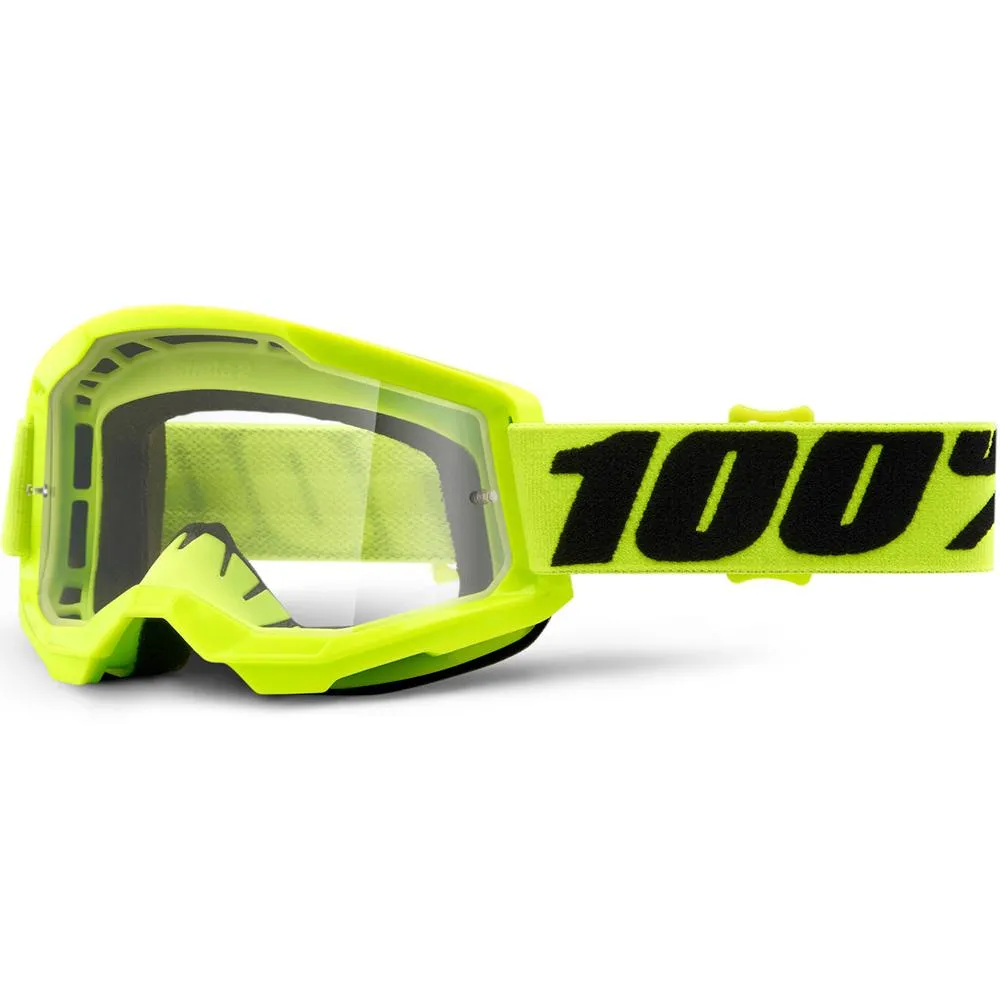 100% - Strata 2 Yellow Goggles