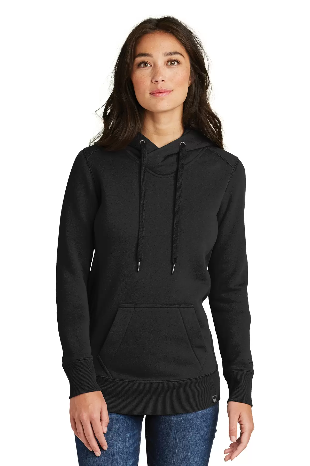 1001 LNEA500 New Era  Ladies French Terry Pullover Hoodie SKU: LNEA500