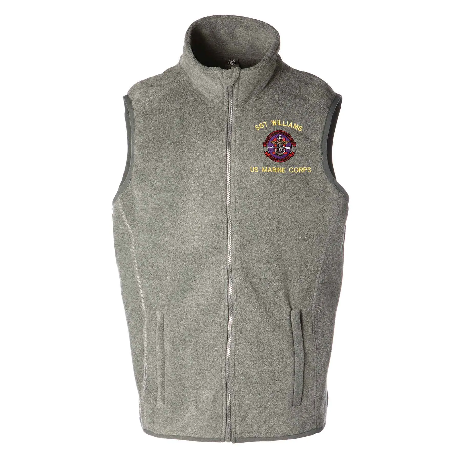 11th MEU Pride Of The Pacific Embroidered Fleece Vest