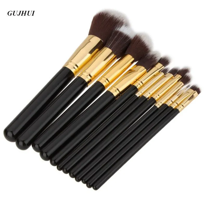 12Pcs makeup brushes Professional Eyeshadow Powder Foundation GUJHUI make up brushes cosmetics maquillage pinceis brush