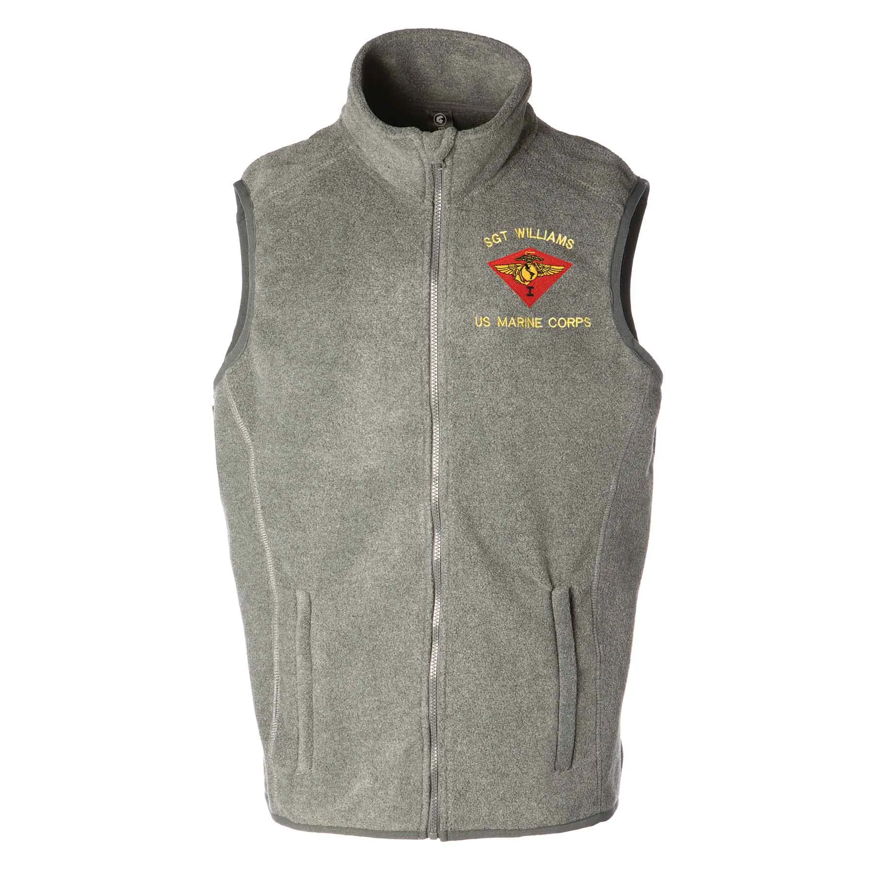 1st Marine Air Wing Embroidered Fleece Vest