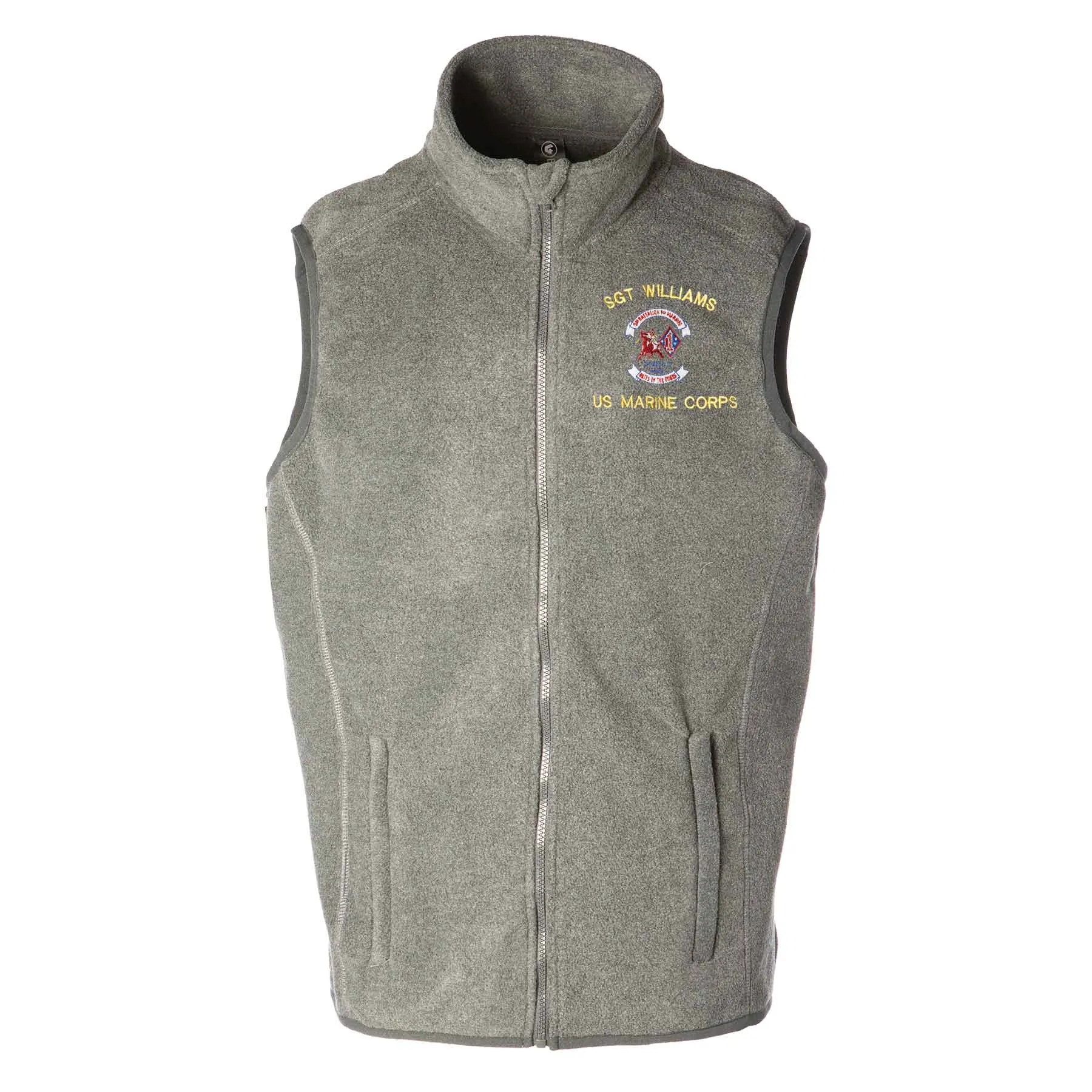 3rd Battalion 1st Marines Embroidered Fleece Vest