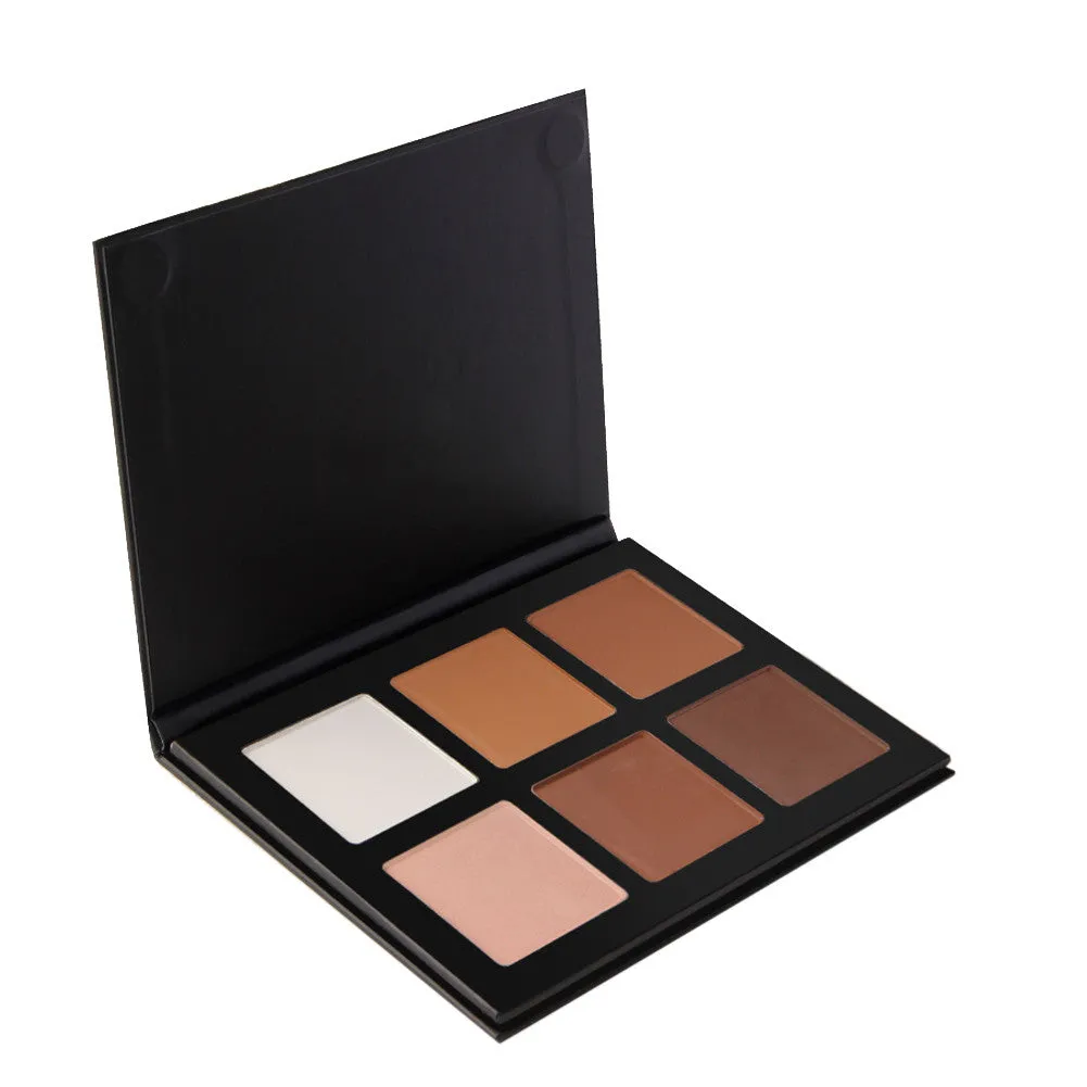 6 Colors 3D Makeup Concealer Face Contour Make up Powder Cream
