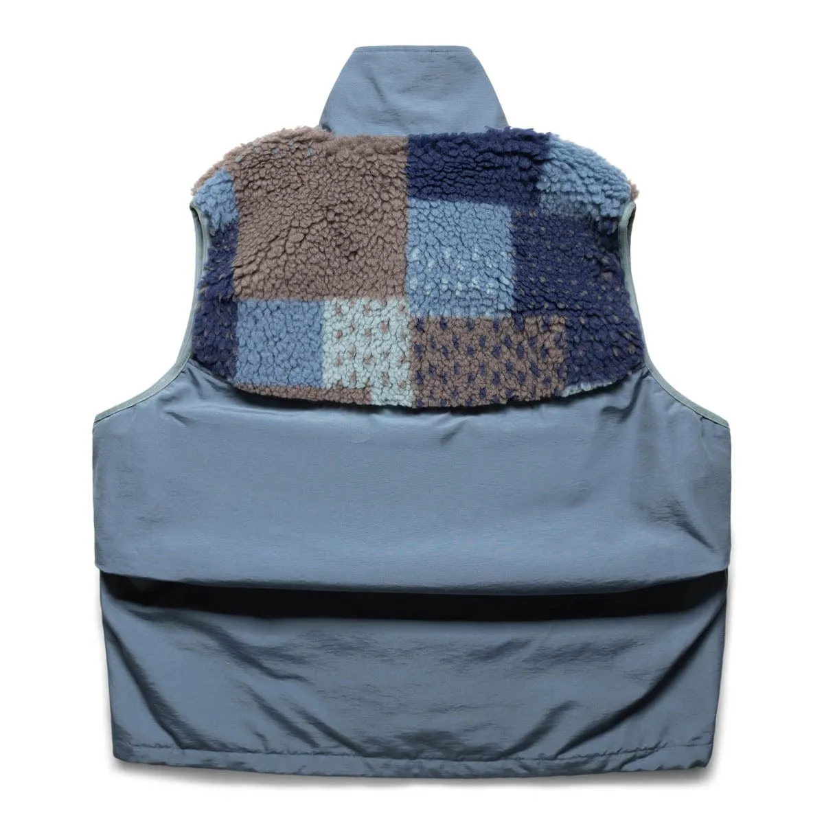 60/40 CLOTH X TUGIHAGI FLEECE HUTTE VEST NAVY | Bodega