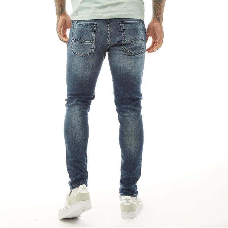 883 Police Mens Univers 537 Slim Fit Jeans 537-Blue