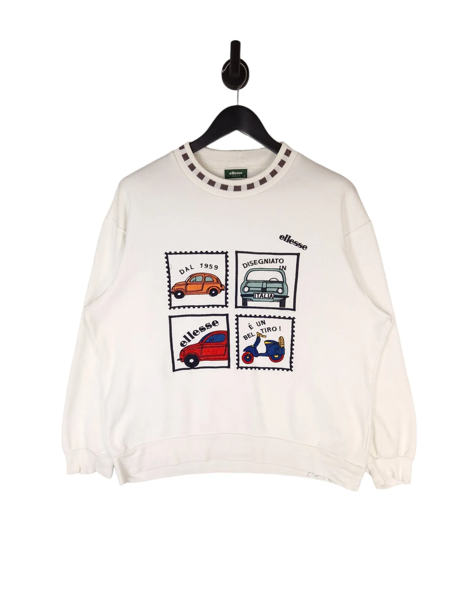 90's Ellesse Golf Sweatshirt - Size Medium