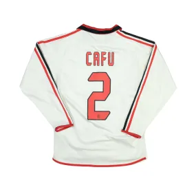 AC Milan Italy Cafu 2003/2004 Original Adidas Away Football Shirt Small
