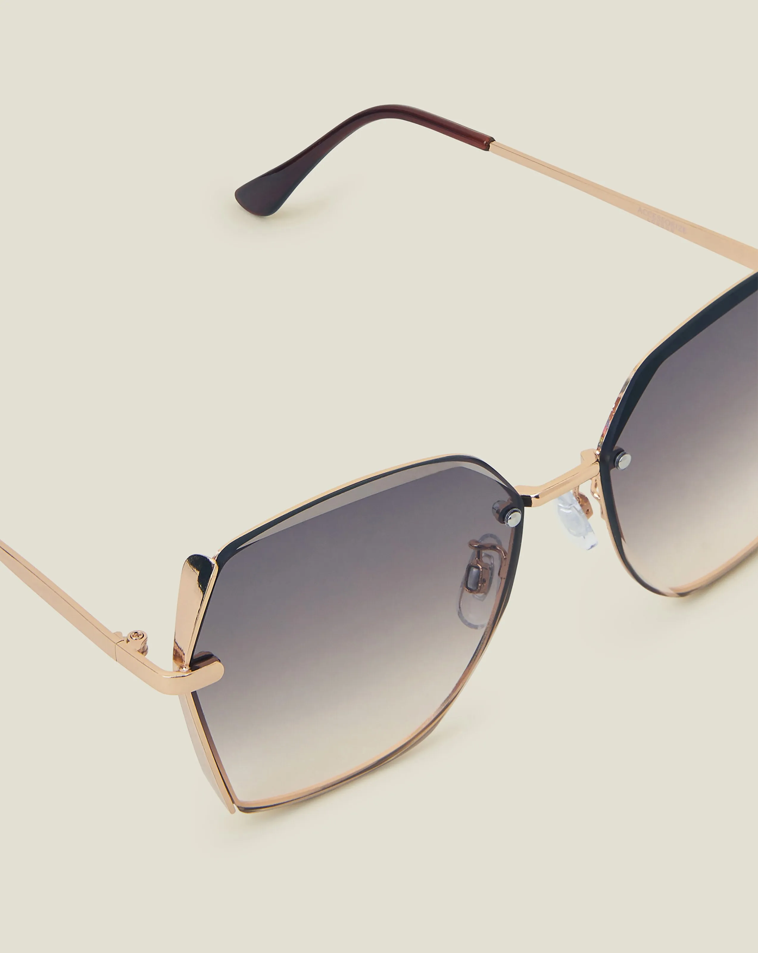 Accessorize Bevelled Edge Sunglasses