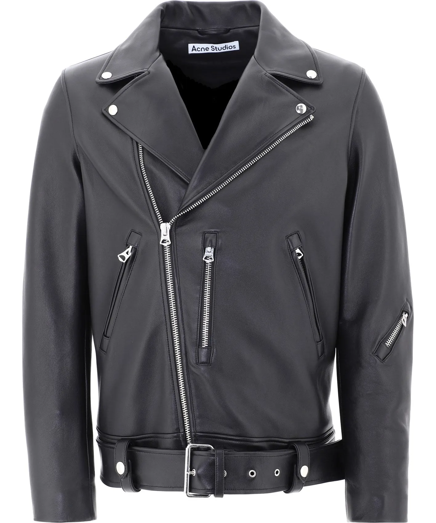 Acne Studios-Biker Leather Jacket