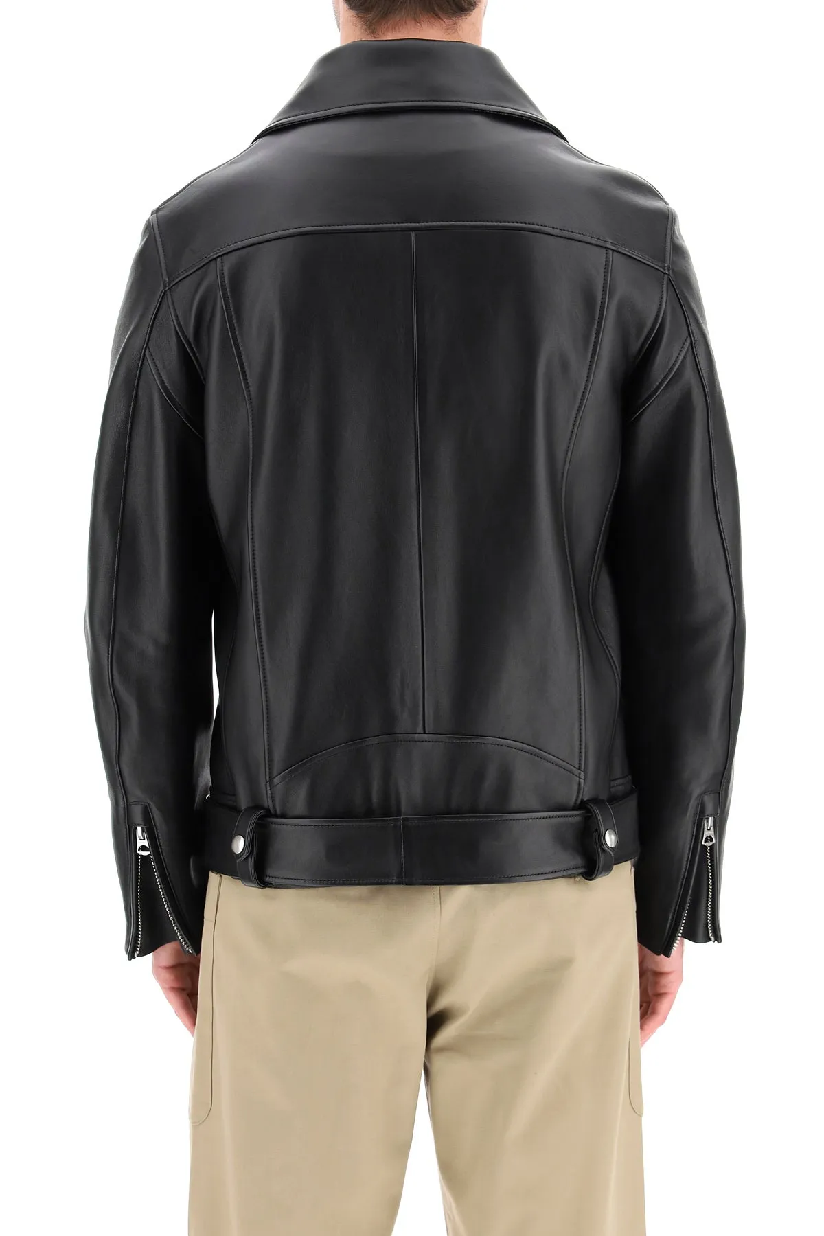 Acne Studios-Biker Leather Jacket