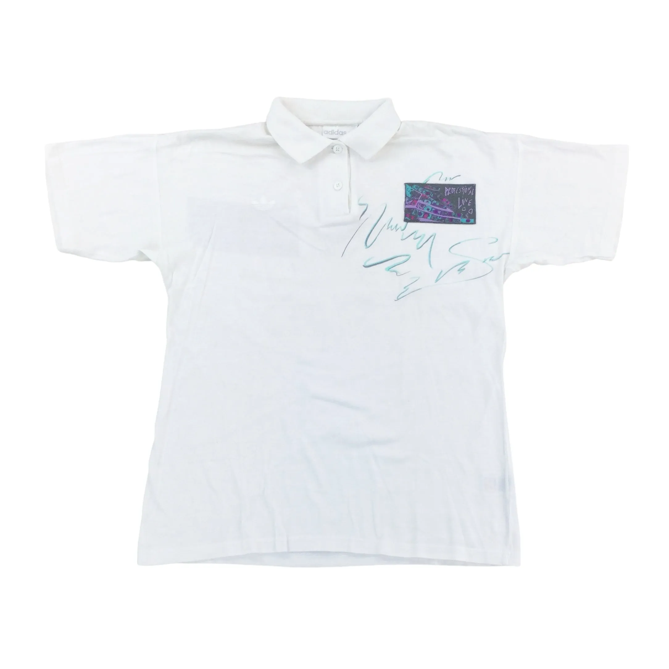 Adidas 80s 'Stefan Edberg' Tennis Polo Shirt - Women/S