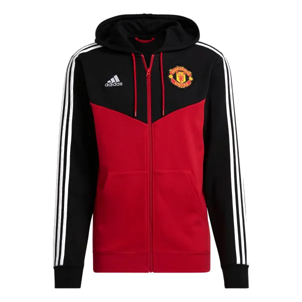 adidas Manchester United Full-Zip Hoodie 2021/22