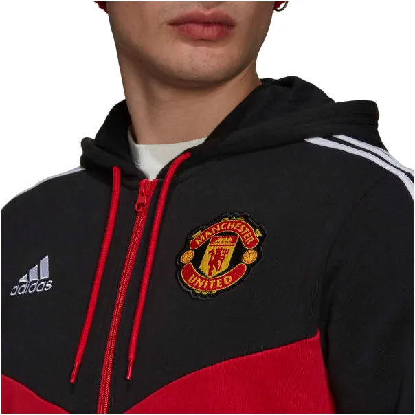 adidas Manchester United Full-Zip Hoodie 2021/22