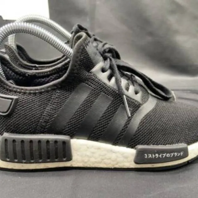 Adidas NMD_R1 J Sneakers Mesh Japan Core Black White Boy...