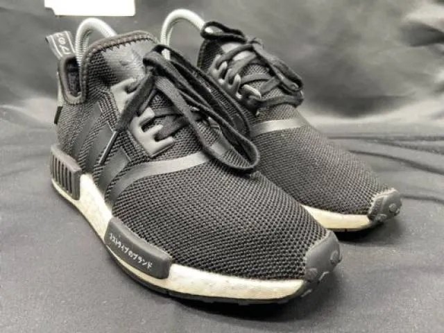 Adidas NMD_R1 J Sneakers Mesh Japan Core Black White Boy...