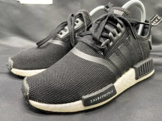 Adidas NMD_R1 J Sneakers Mesh Japan Core Black White Boy...