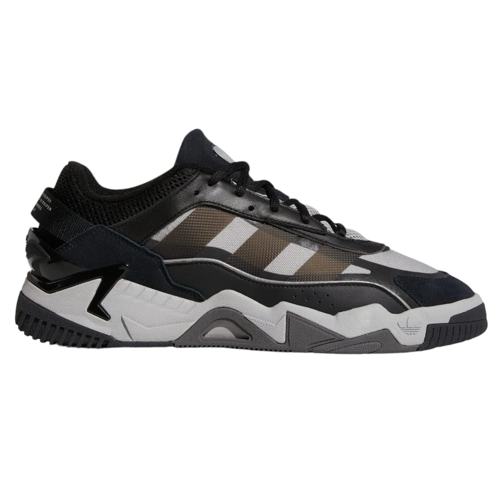 adidas Originals Niteball 2.0 Shoes - Core Black / Mgh Solid Grey