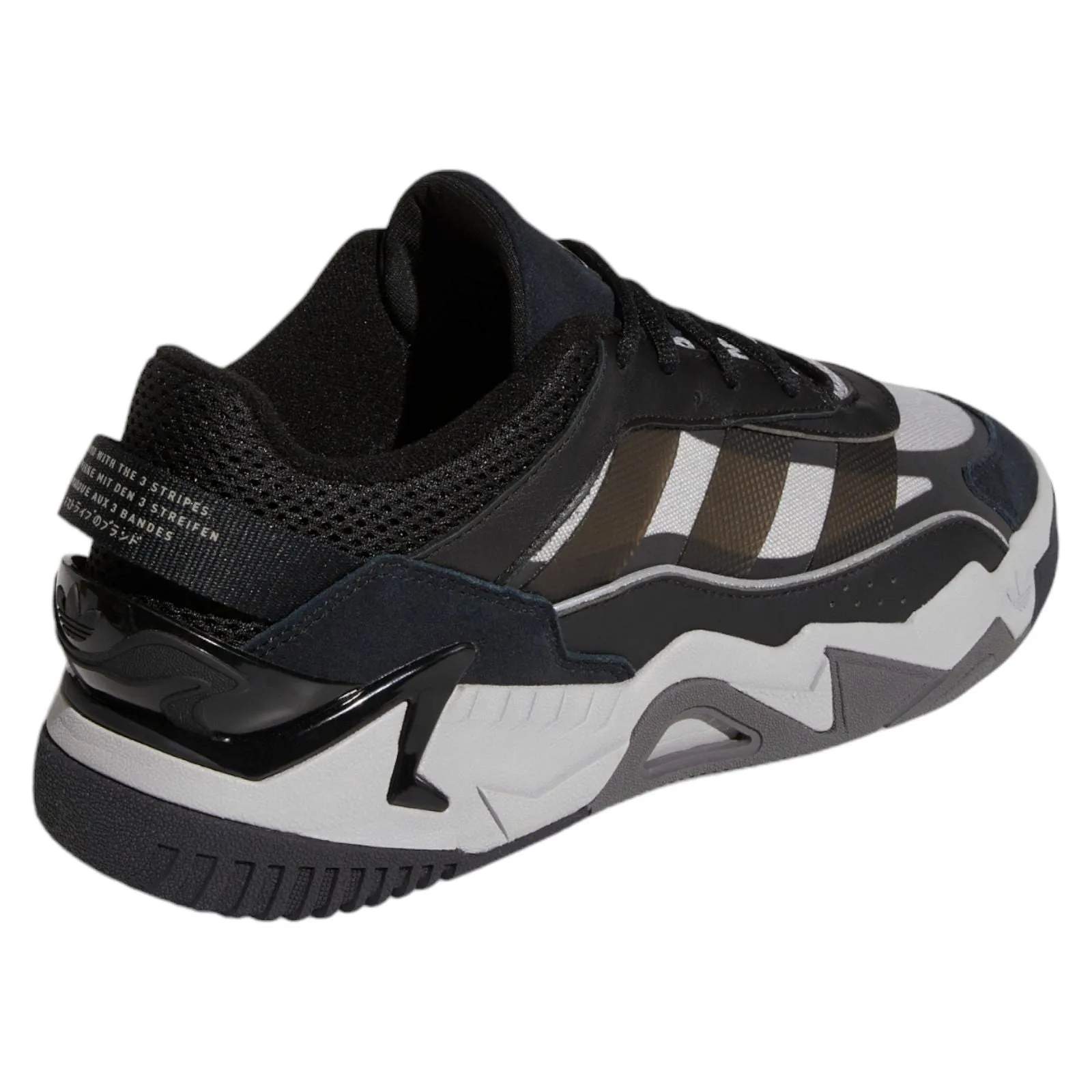 adidas Originals Niteball 2.0 Shoes - Core Black / Mgh Solid Grey