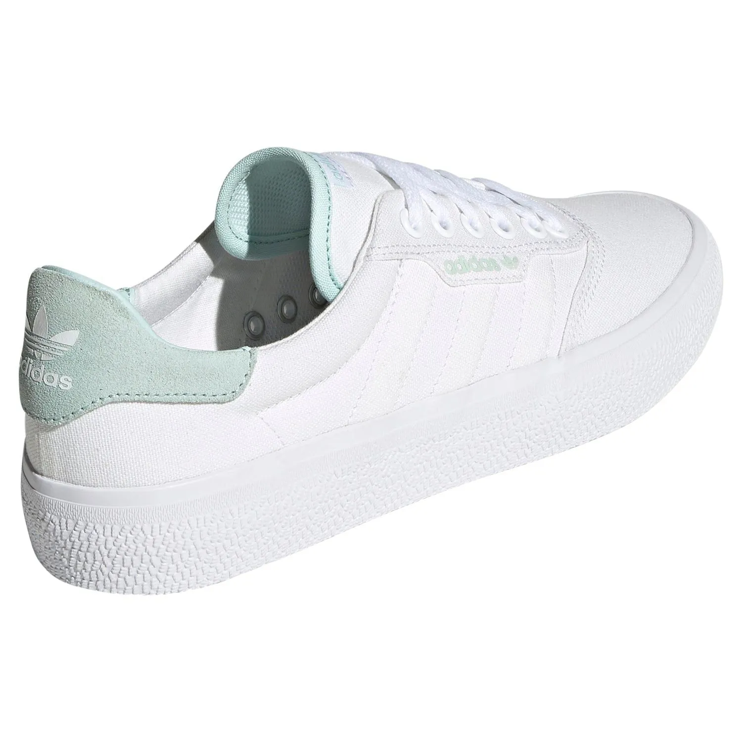 adidas Originals Unisex 3MC Skateboarding Shoes - White/Halo Mint