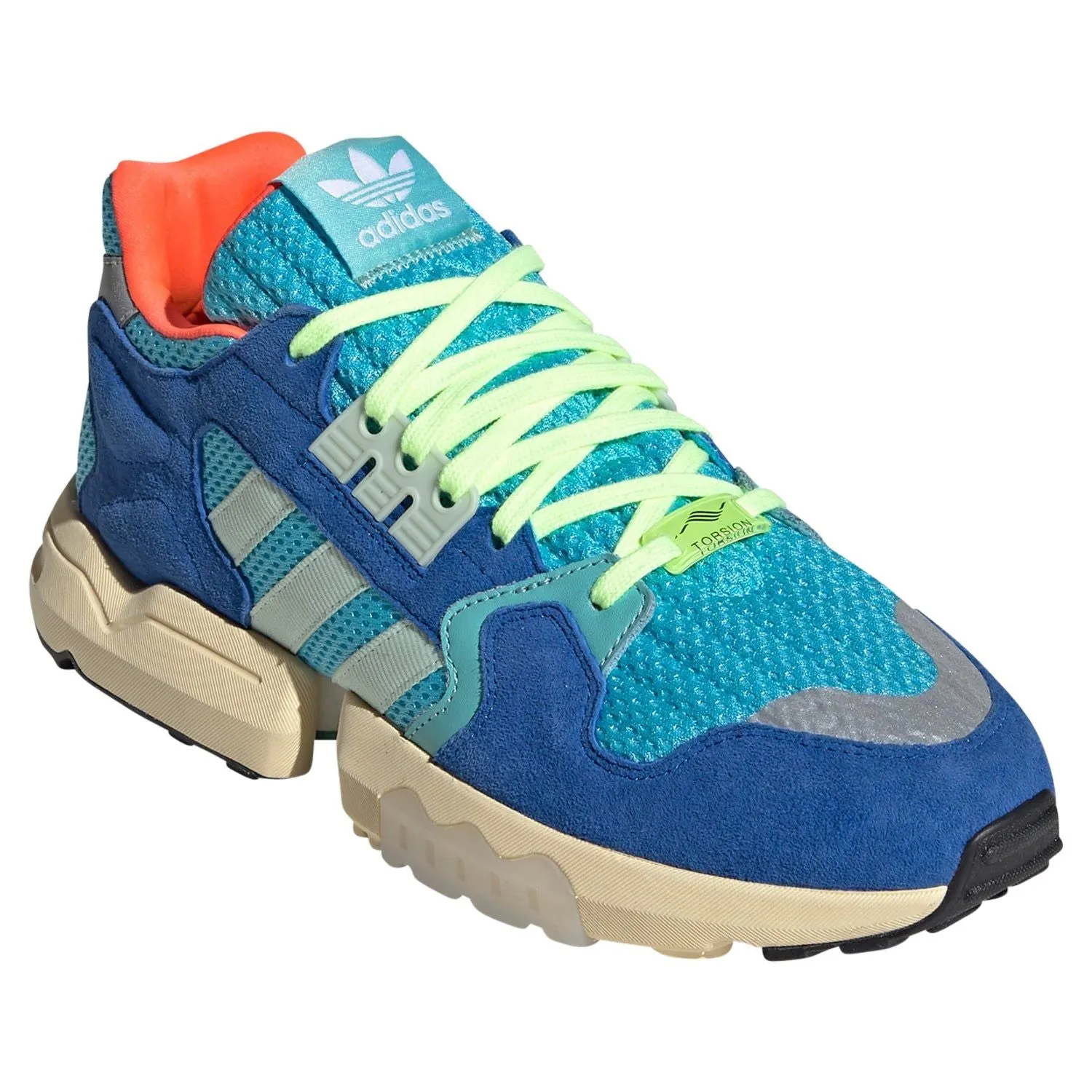 adidas Originals ZX Torsion Shoes - Bright Cyan