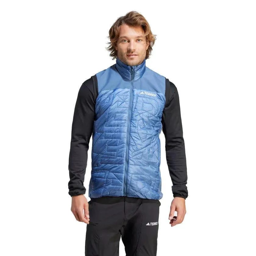 Adidas Terrex Mens Xperior Varilite Hybrid Primaloft Vest - Blue | George Fisher