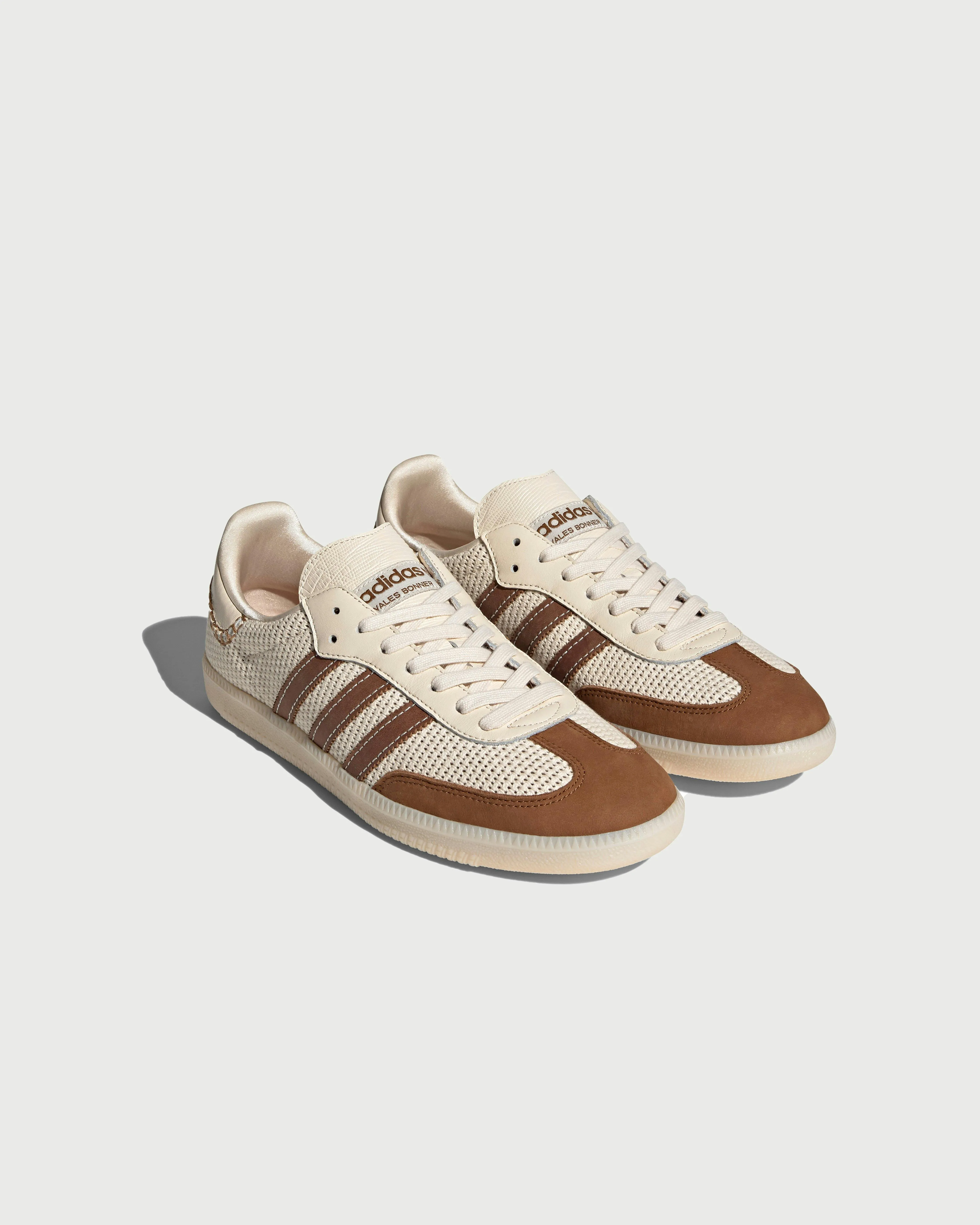 Adidas x Wales Bonner – Samba White/Brown | Highsnobiety Shop