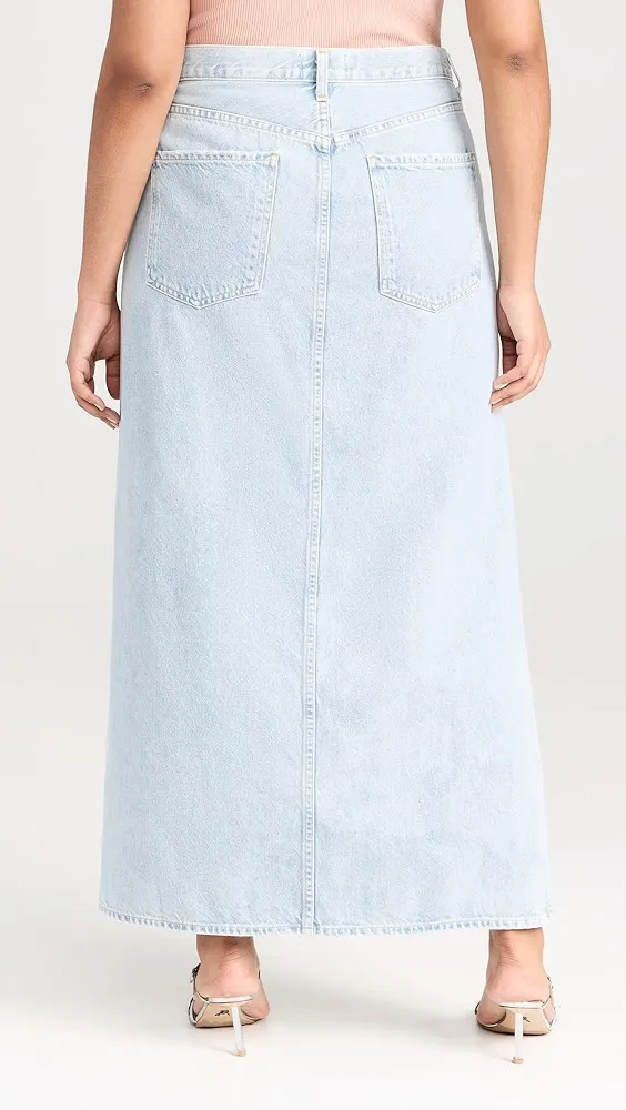 AGOLDE   Astrid Slice Skirt 