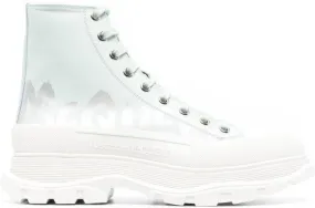 Alexander McQueen Tread Slick high-top sneakers Green