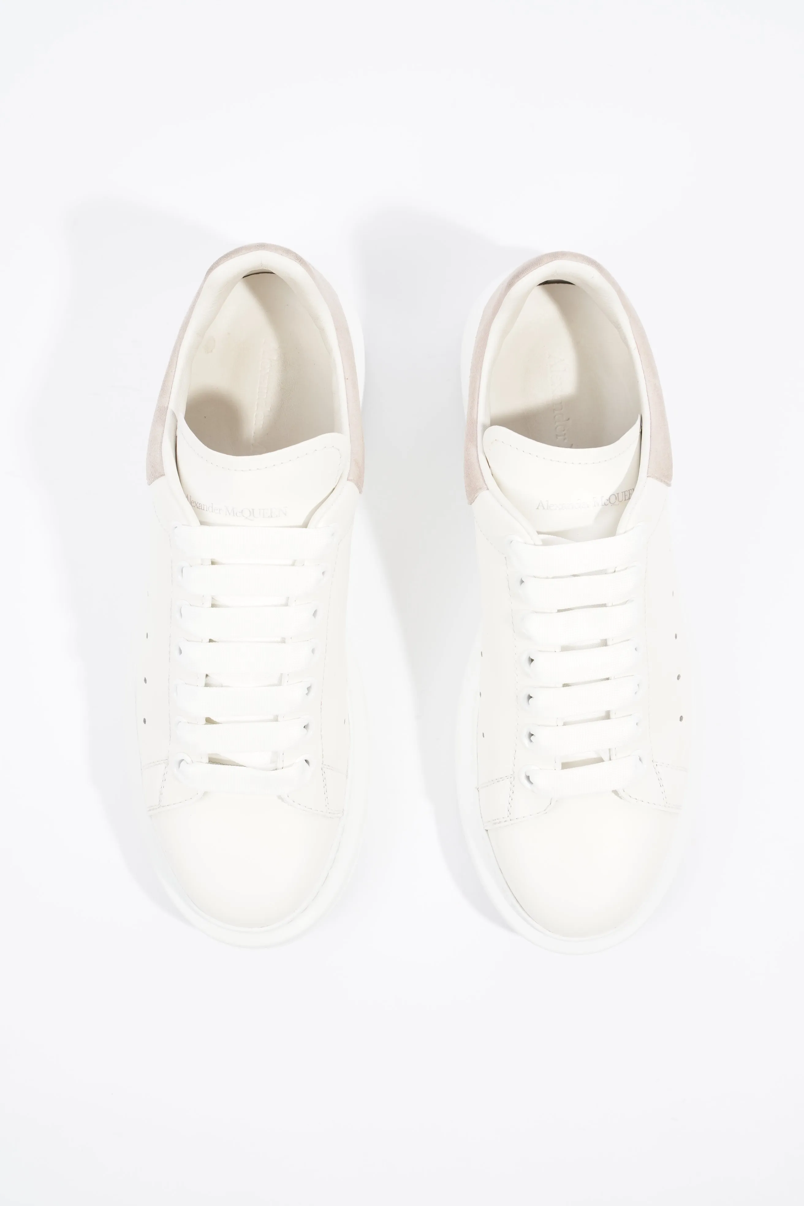 Alexander McQueen Womens Oversized Sneakers White / Pink Tab EU 39 / UK 6