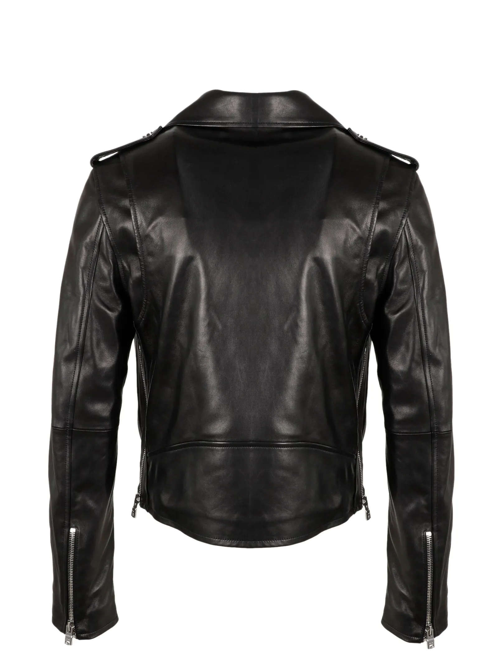 Amiri Long-Sleeved Biker Jacket