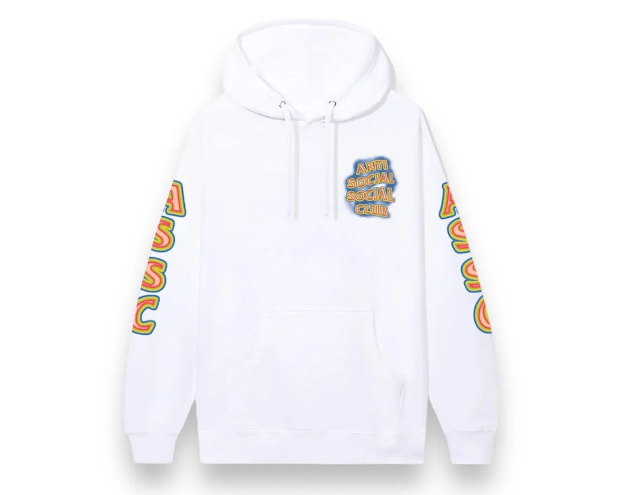 Anti Social Social Club Cyber Dogs White Hoodie