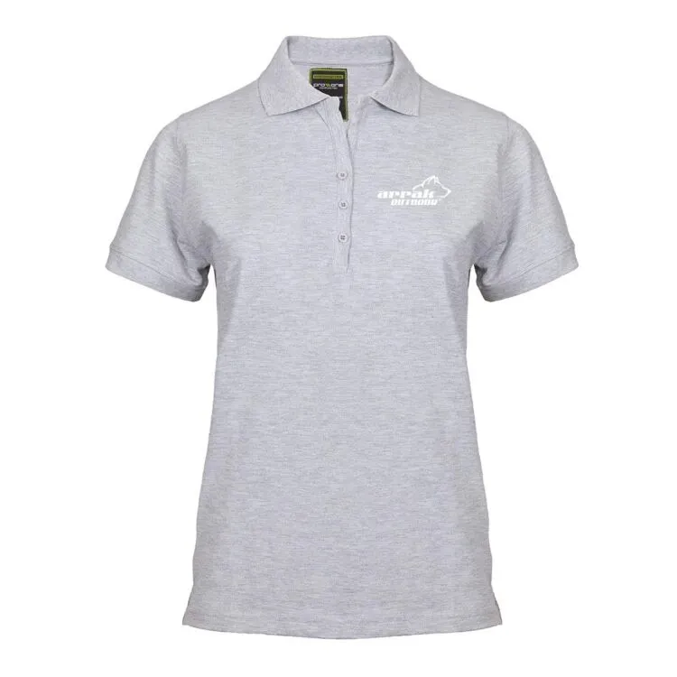 Arrak Polo Shirt Women Grey