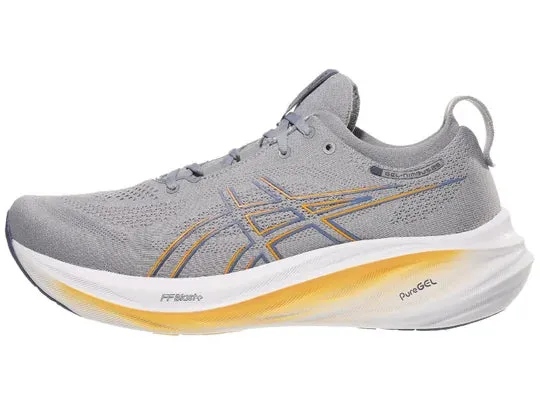 Asics | Gel-Nimbus 26 | Men's | Sheet Rock/Thunder Blue