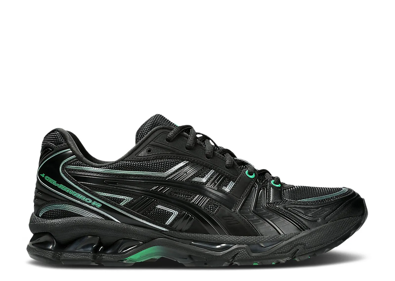 ASICS Gel Kayano 14 x 8ON8 Black Green (Myrtle Beach Location)