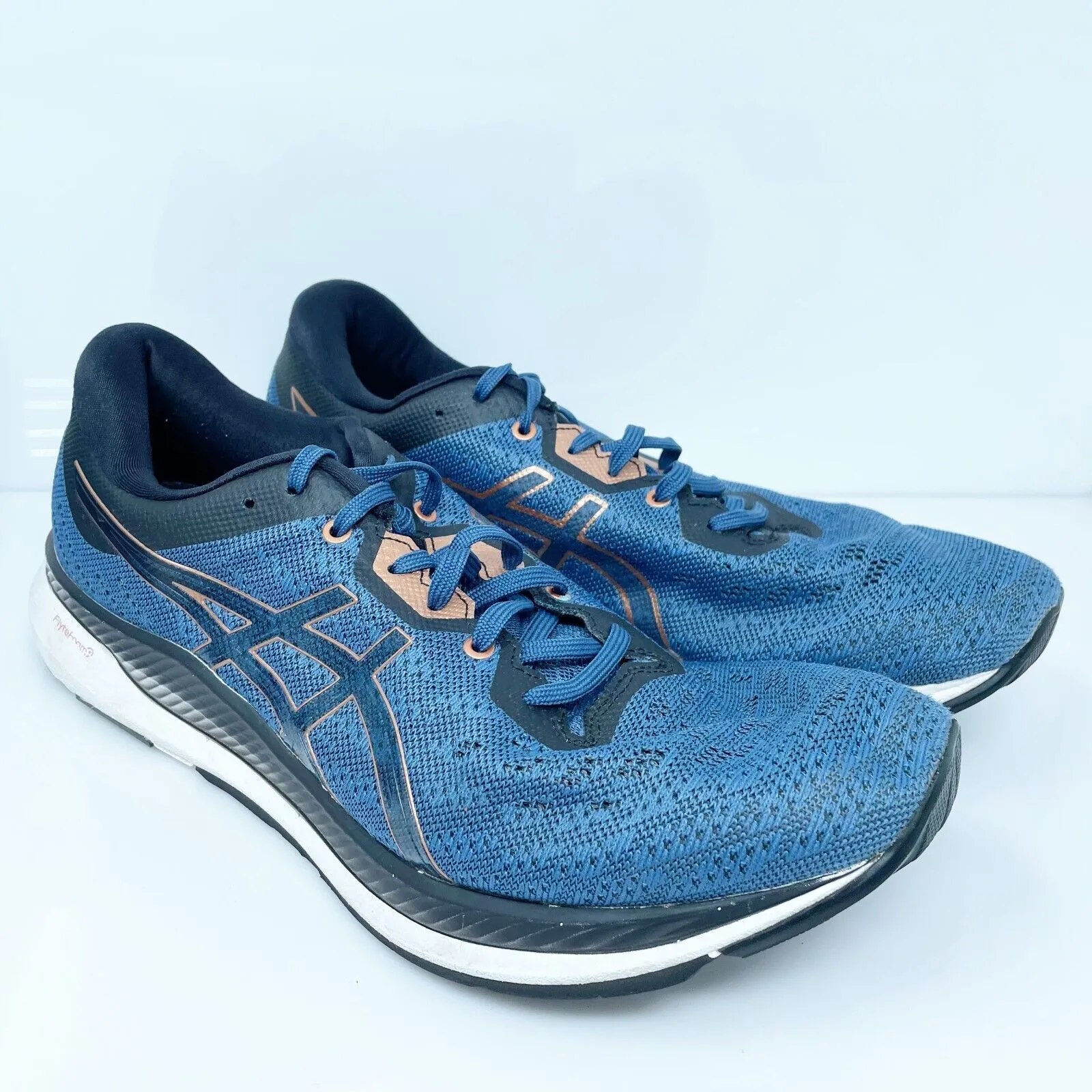 Asics Mens Evoride 1011A792 Blue Running Shoes Sneakers Size 11