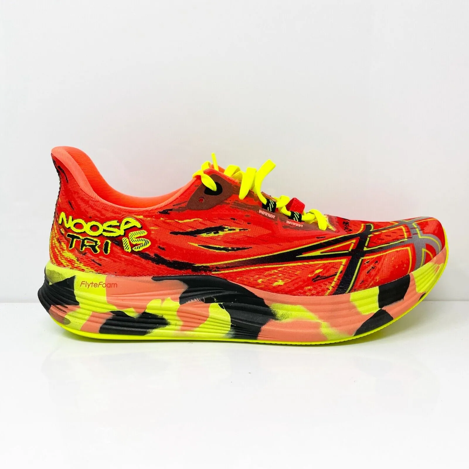 Asics Mens Noosa Tri 15 1011B609 Multicolor Running Shoes Sneakers Size 9.5