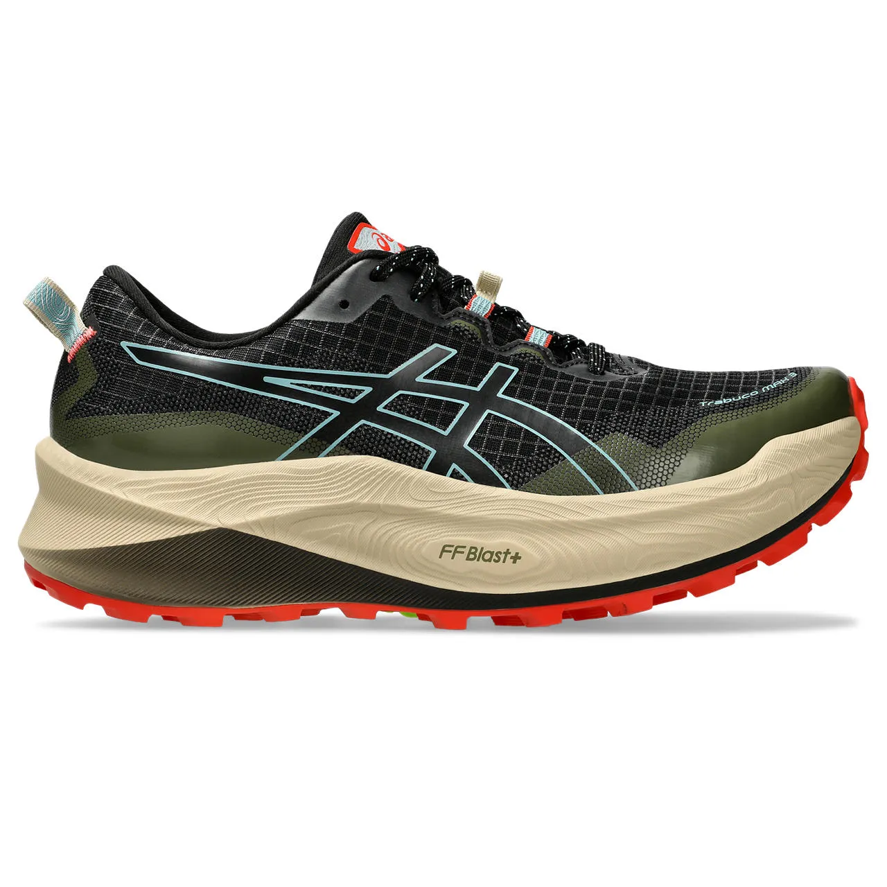 Asics Men's Trabuco Max 3 Black/Smoke Blue | Buy Asics Men's Trabuco Max 3 Black/Smoke Blue here | Outnorth