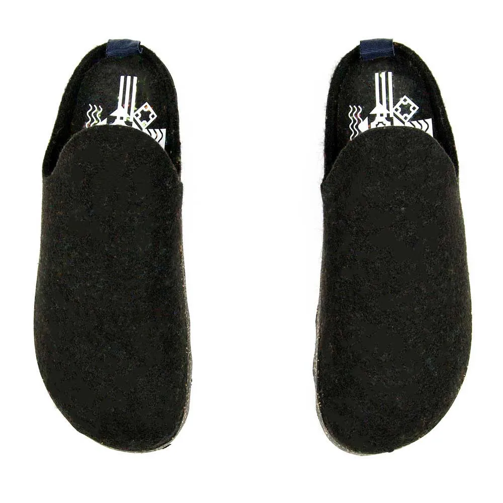 Asportuguesas Men Mule Slipper - Black