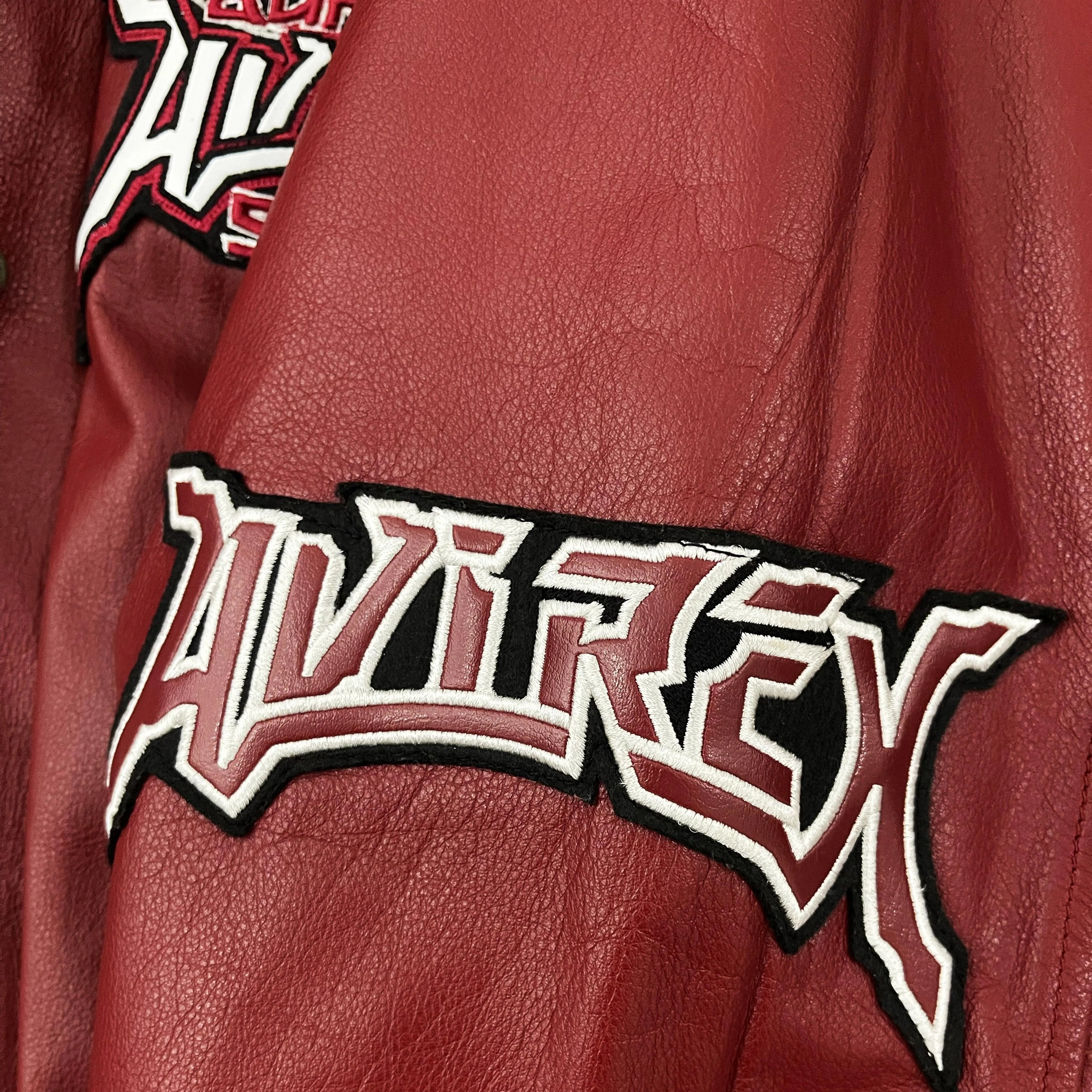 Avirex Leather Varsity Jacket