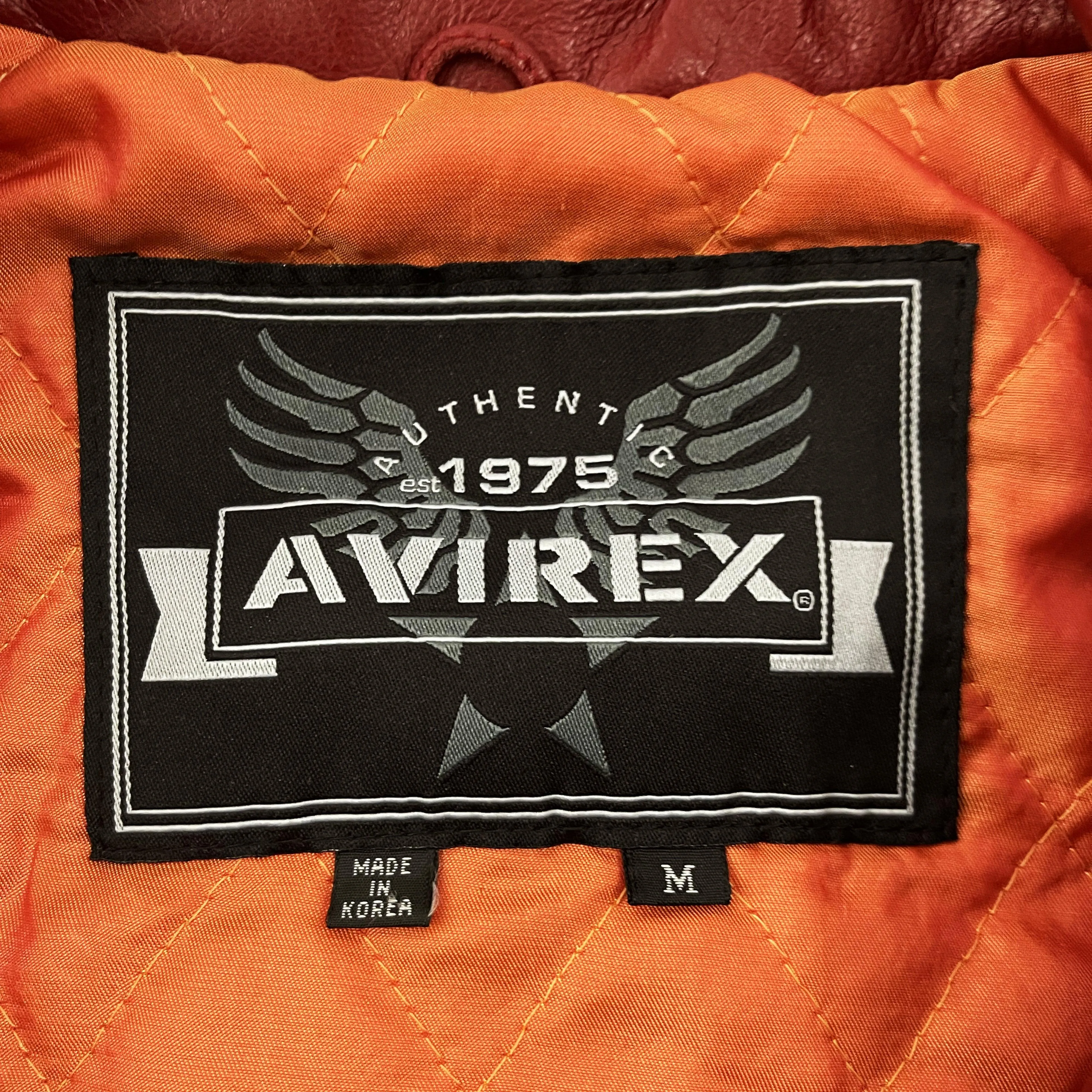 Avirex Leather Varsity Jacket