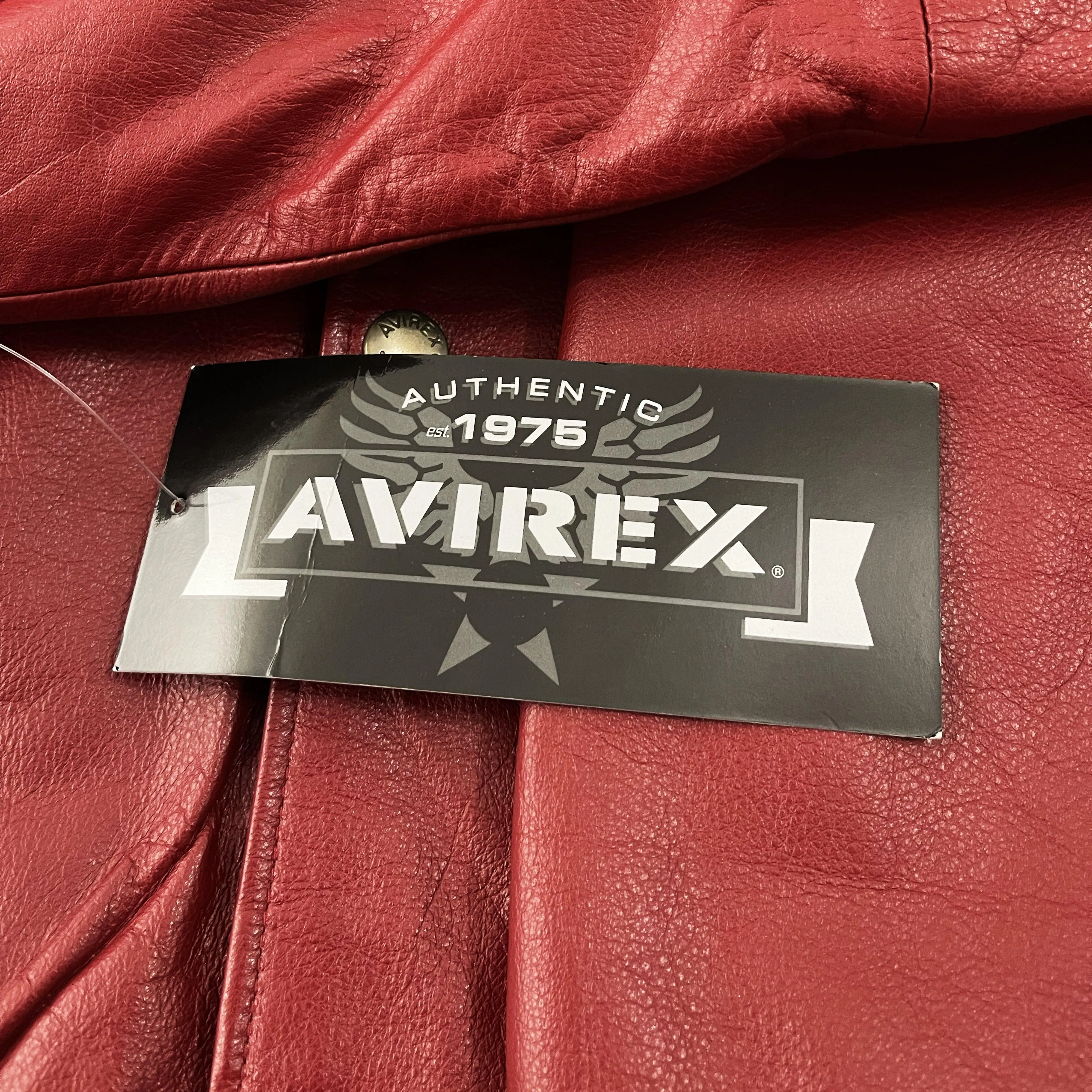 Avirex Leather Varsity Jacket