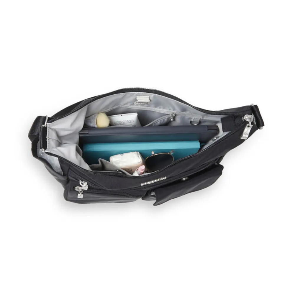 Baggallini Modern Everywhere Black Crossbody Bag (Women's)