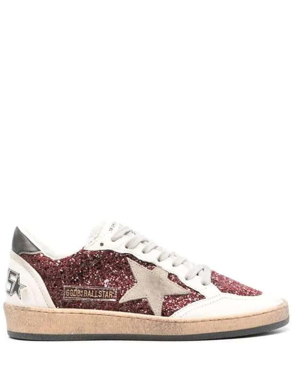 Ballstar Glitter Upper Nappa Toe Sneakers