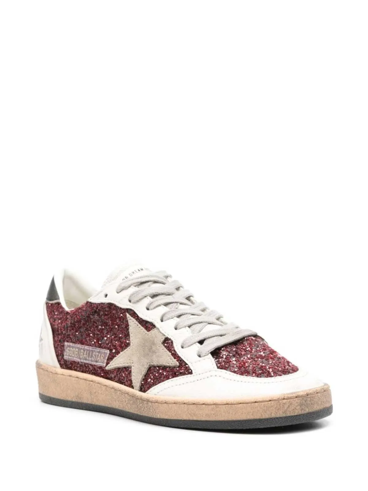 Ballstar Glitter Upper Nappa Toe Sneakers