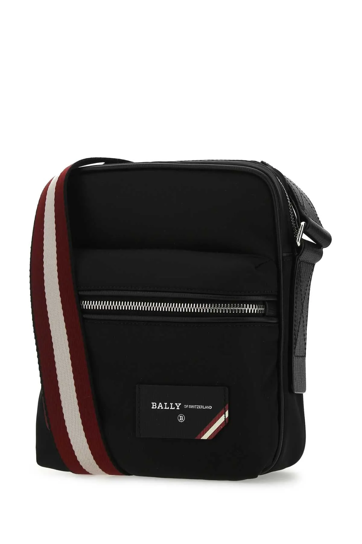 Bally Black Nylon Faara Shoulder Bag