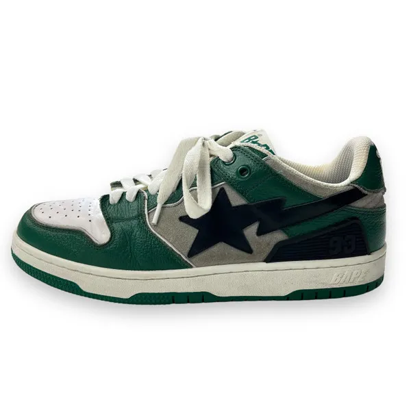 Bape SK8-STA Pine Green Trainers