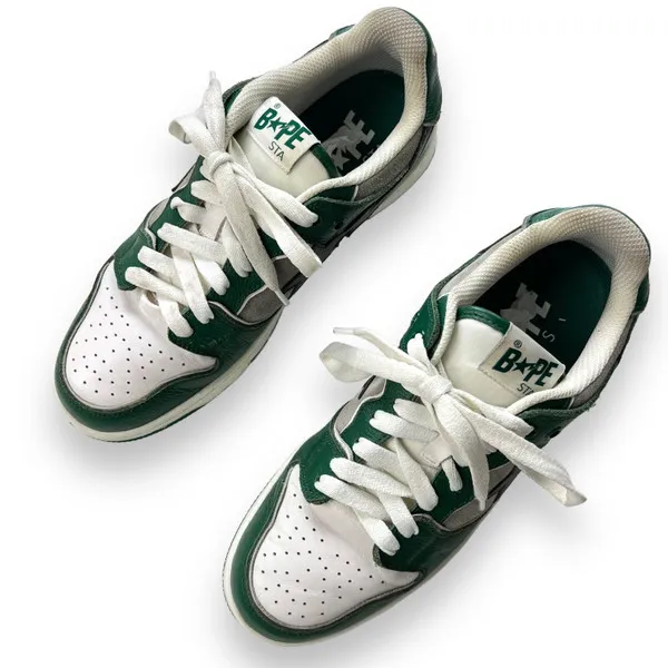 Bape SK8-STA Pine Green Trainers