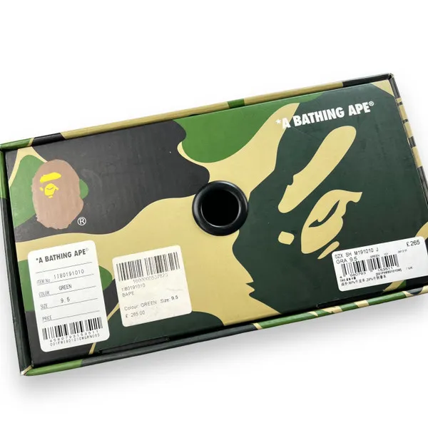 Bape SK8-STA Pine Green Trainers